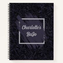 Moody djuphavsblått Blommönster