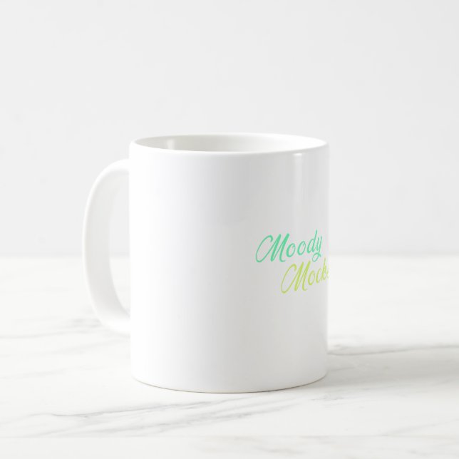 Moody dockor - Sarcasm och Attitude i Stil Kaffemugg (Framsida vänster)
