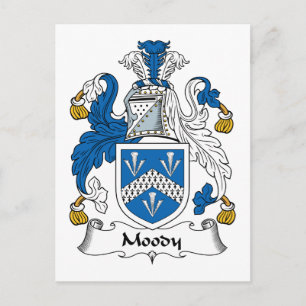 Moody familjekort vykort