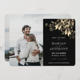 Moody Greenery Eucalyptus Black & Beige Spara Datumet