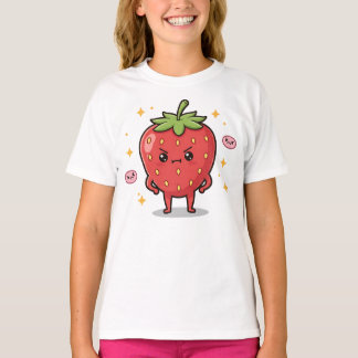 Moody jordgubbsflickor t shirt