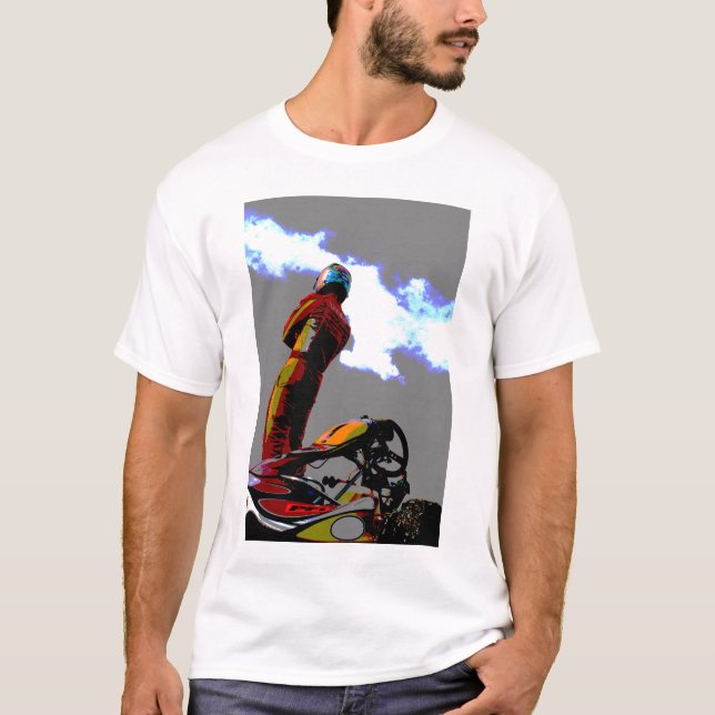 Moody karting design t-shirt (Framsida)