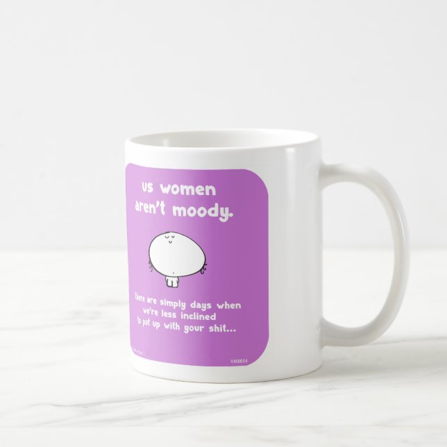 Moody kvinnor för vimrod VM8654 Kaffemugg (Höger)