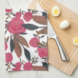 Moody Magenta La Rosa Kitchen Towel Kökshandduk