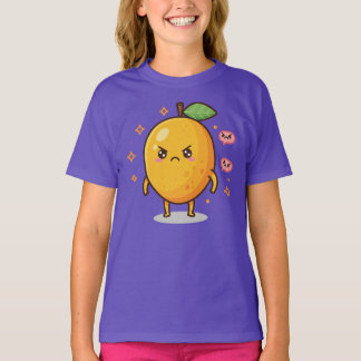 Moody Mango Girls T Shirt
