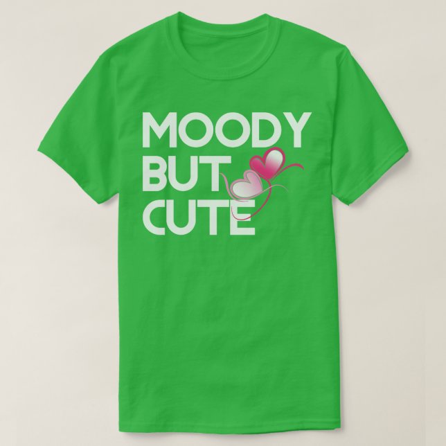 Moody men söt t shirt (Design framsida)