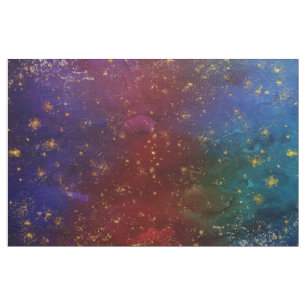 Moody ombudsmannen Psychedelic Grunge Guld Stard Tyg