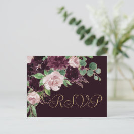 Moody passioner | Dramatisk Lila Ro Entree OSA Vykort