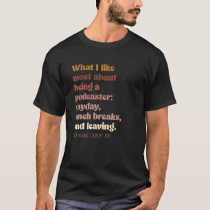 Moody Podcaster Boho-Vintage T Shirt