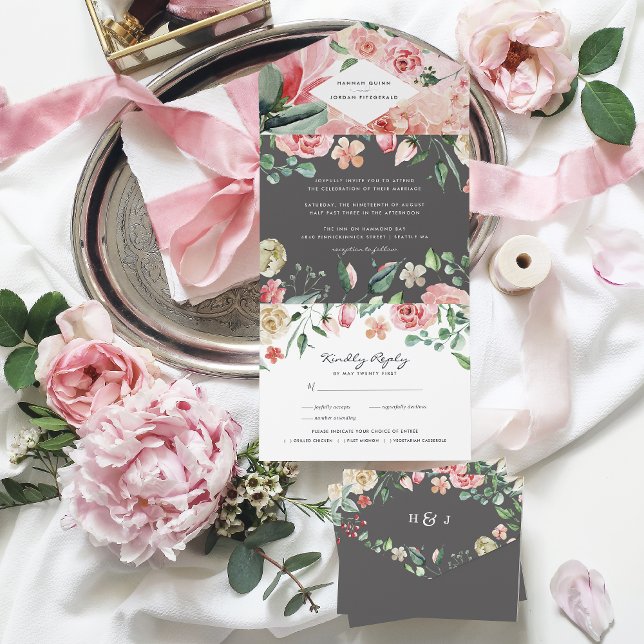Moody Ro | Romantiska Vår Blommigt Bröllop (Skapare uppladdad)