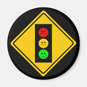 Moody Stoplight framåt Magnet
