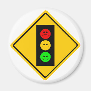 Moody Stoplight framåt Magnet