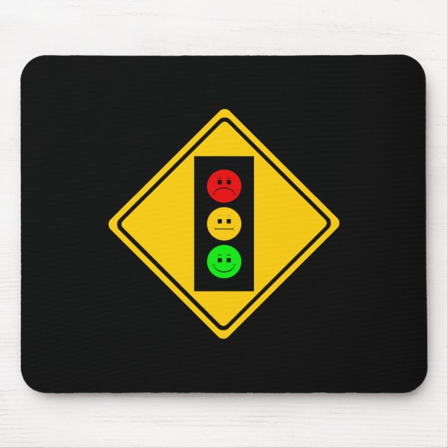 Moody Stoplight framåt Musmatta (Framsidan)