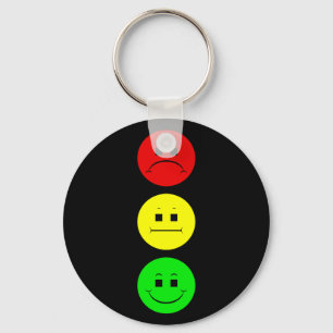 Moody Stoplight Nyckelring