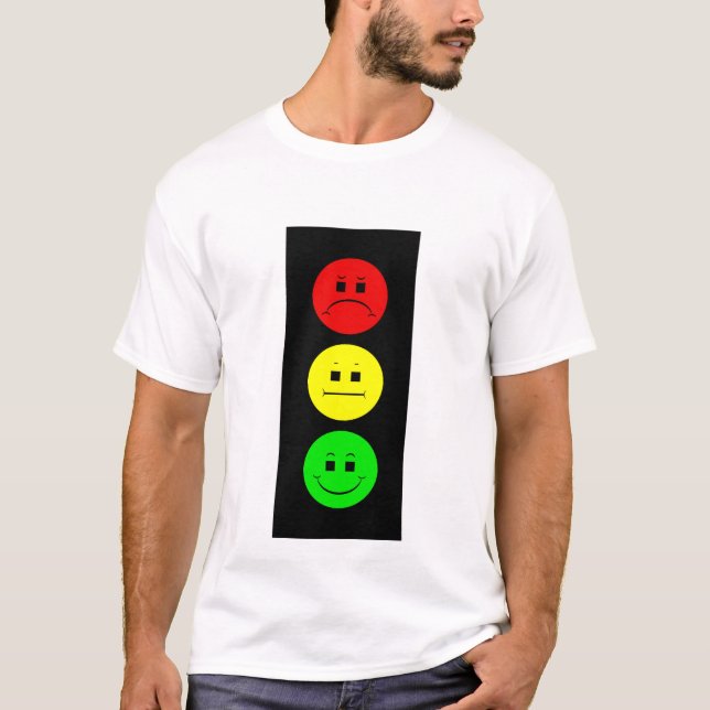 Moody Stoplight Tee Shirt (Framsida)
