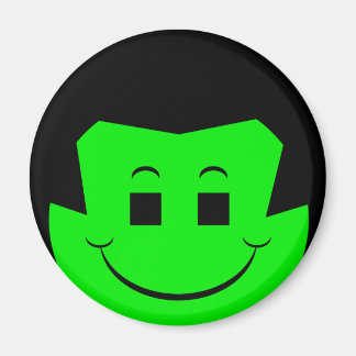 Moody Stoplight Trio Gordy Greenfalloon Ansikte Magnet