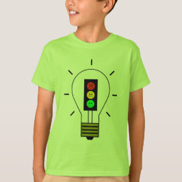 Moody StoplightLightbulb Tee Shirt