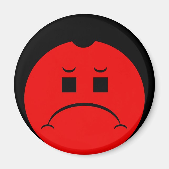 Moody stoppare Trio Ron Buckpropp Ansikte Magnet (Framsidan)