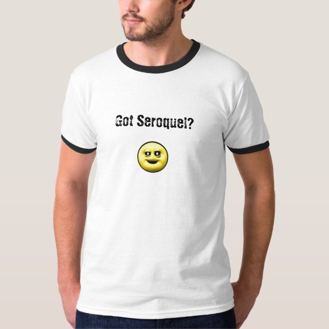 MoodyOnes har Seroquel? T-shirt (Framsida)