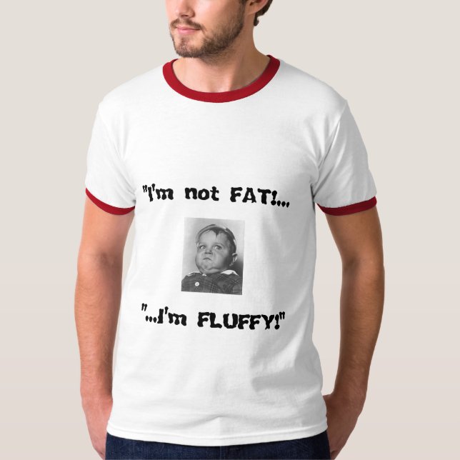 MoodyOnes "mig inte FET förmiddag! … FLUFFIG Tee (Framsida)