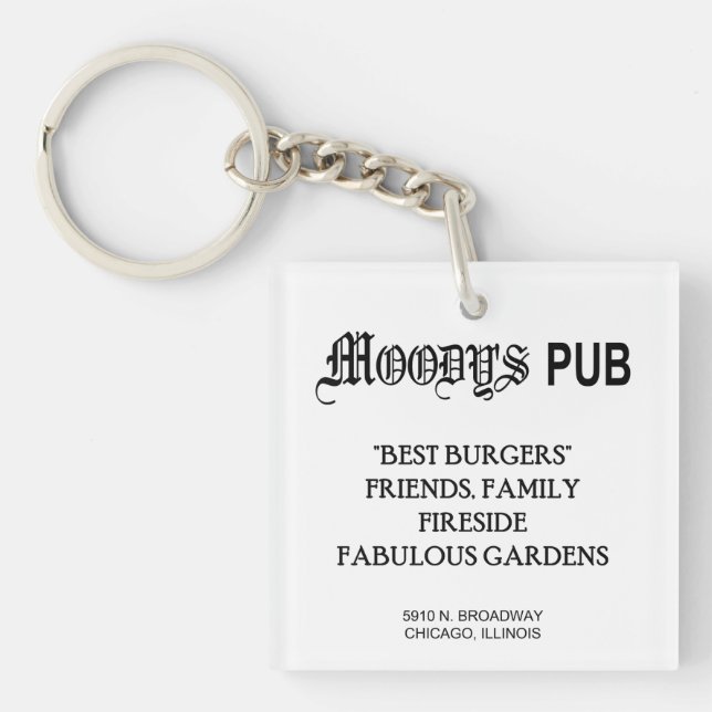MOODY'S PUB, CHICAGO, IL (Framsidan)