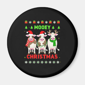 Mooey jul Ko jul ful jultröja Pajamas Magnet