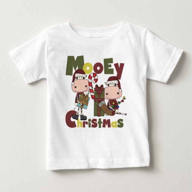 Mooey jul t-shirt (Framsida)