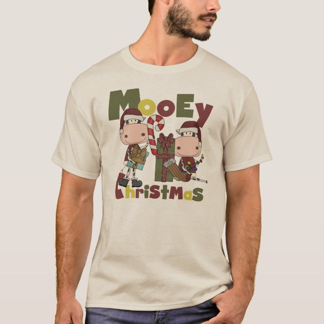 Mooey jul t shirt (Framsida)