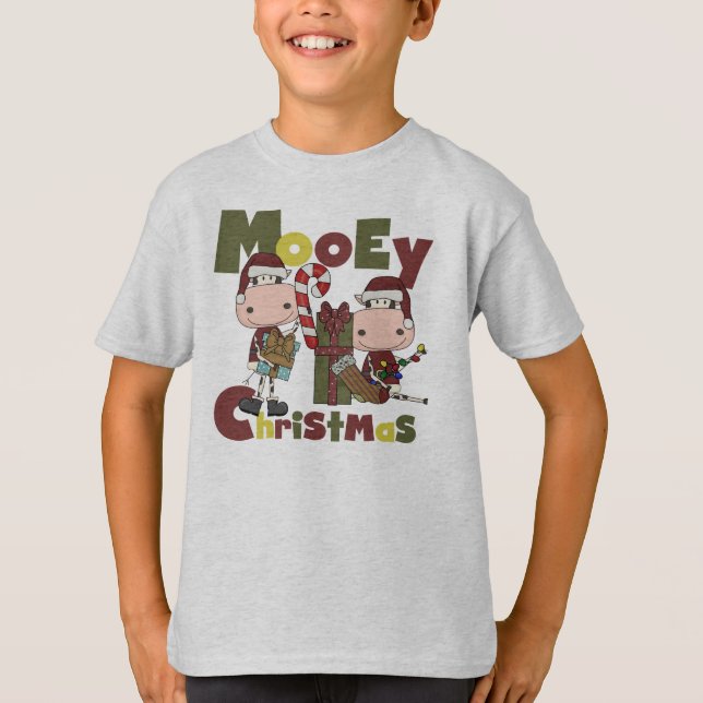 Mooey jul tee shirt (Framsida)