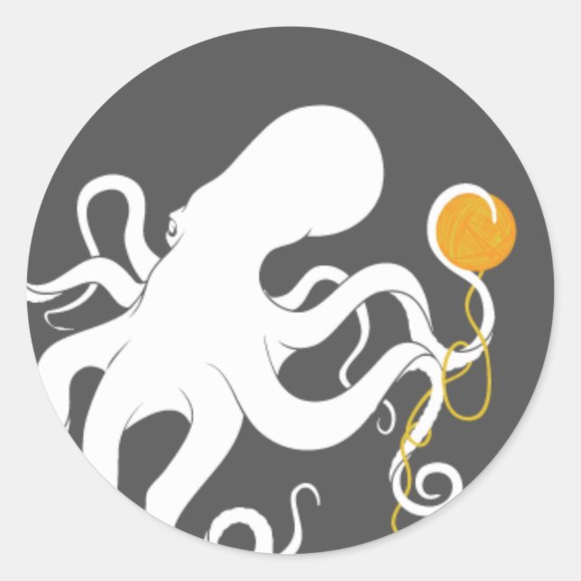 Moogly Stickers Runt Klistermärke (Framsida)