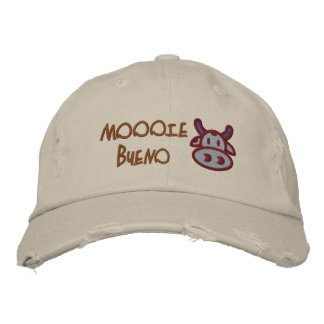MOOIE BUENO COW CAP BRODERAD KEPS