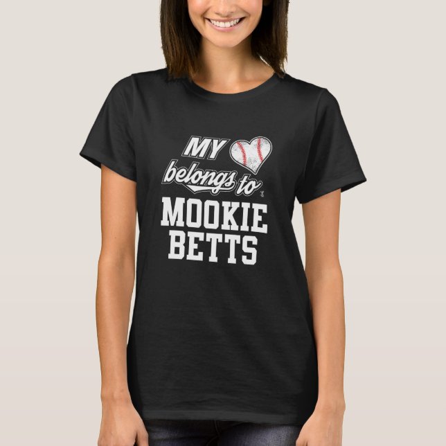 Mookie Betts Gameday T Shirt (Framsida)