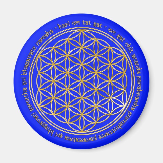 Moola Mantra / Blume Des Lebens | royal Magnet (Framsidan)