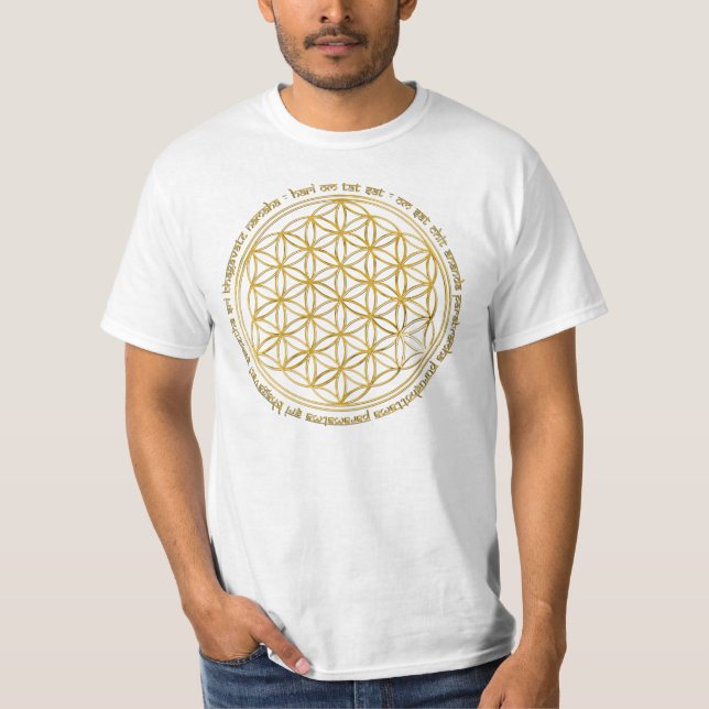 Moola Mantra / Blume Des Lebens Tröja (Framsida)