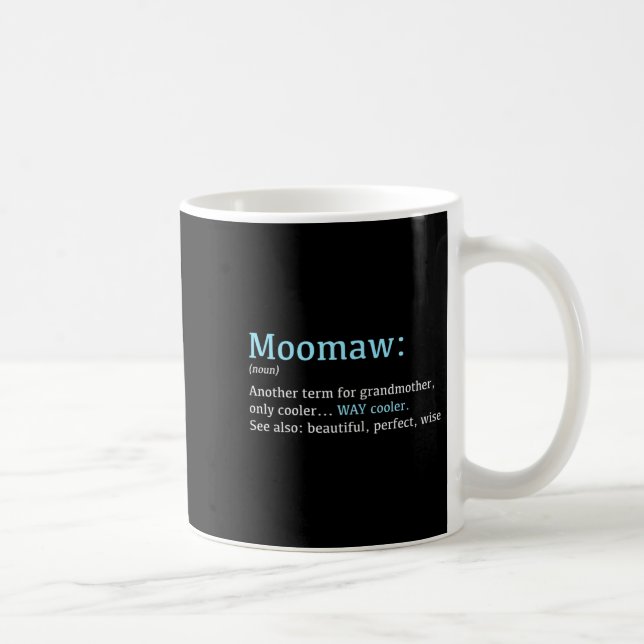 Moomaw_ Funny Definition Noun - Another Term  Kaffemugg (Höger)