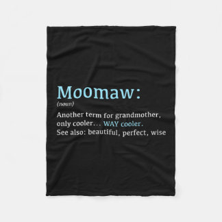 Moomaw_ Rolig Definition Substantiv - En annan ter Fleecefilt