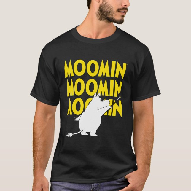 Moomins Moomin-målning T Shirt (Framsida)