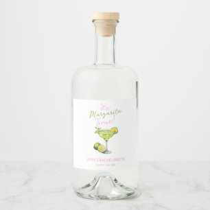MooMoos & Margaritas Möhippa-välkomstskylt Spritflaskor Etikett