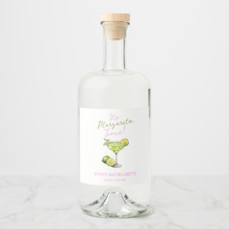 MooMoos & Margaritas Möhippa-välkomstskylt Spritflaskor Etikett