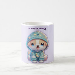 Moon Child Energy Dog Mug Kaffemugg