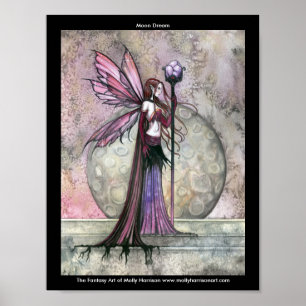 Moon Dream Fairy Affisch av Molly Harrison