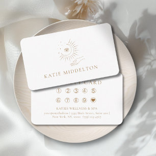 Moon Eye Yoga Reiki Wellness Salon 10 Loajalitetsk Tilläggskort