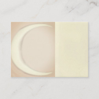 Moon, Golden, Lightworker, Reiki, Business Cards Visitkort