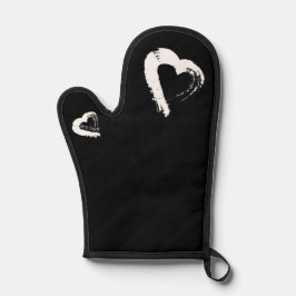 Moon Heart Oven Mitt