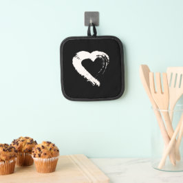 Moon Heart Pot Holder