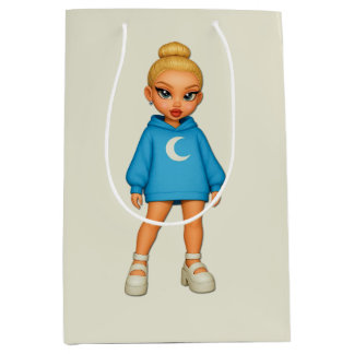 Moon Hoodie Fashion Doll Gift Bag