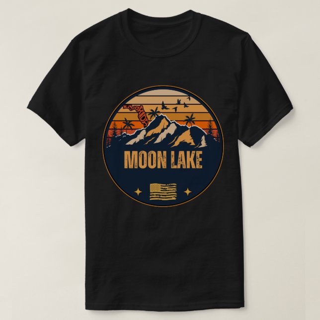 Moon Lake, Florida  T Shirt (Design framsida)