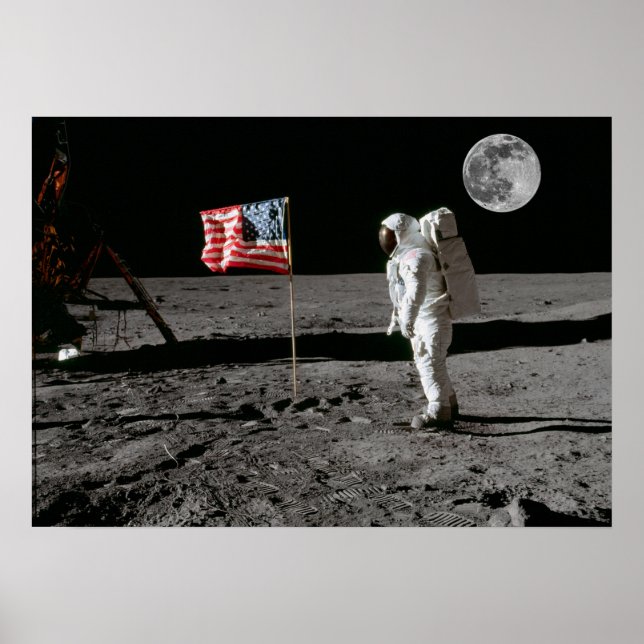 Moon Landing or is it? Poster (Framsidan)