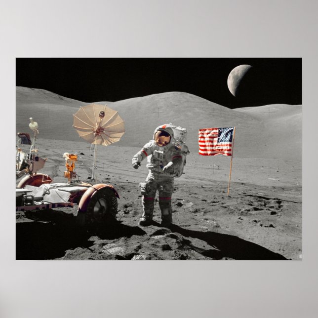 Moon Landing or is it? Poster (Framsidan)