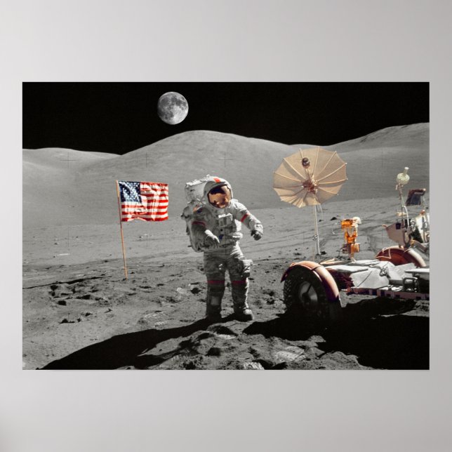 Moon Landing or is it? Poster (Framsidan)